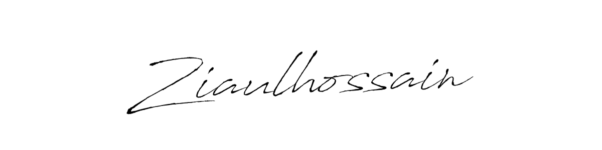 This is the best signature style for the Ziaulhossain name. Also you like these signature font (Antro_Vectra). Mix name signature. Ziaulhossain signature style 6 images and pictures png