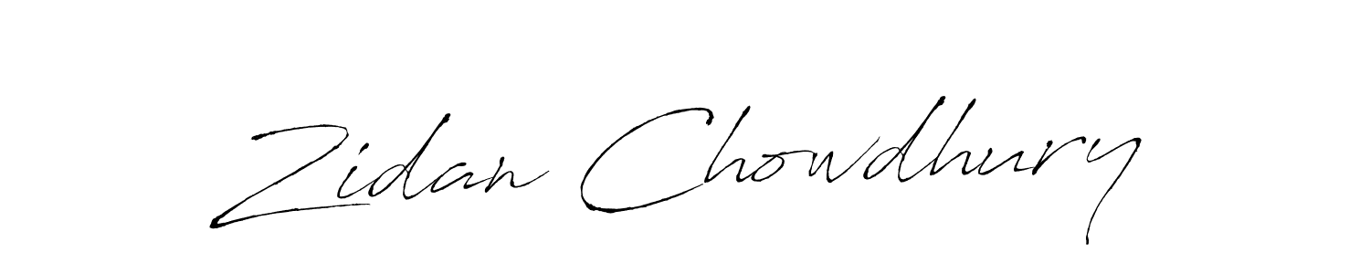 Make a beautiful signature design for name Zidan Chowdhury. Use this online signature maker to create a handwritten signature for free. Zidan Chowdhury signature style 6 images and pictures png