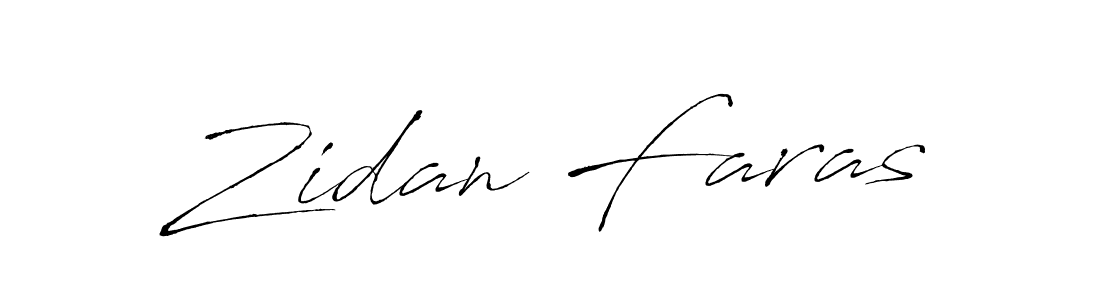 How to make Zidan Faras signature? Antro_Vectra is a professional autograph style. Create handwritten signature for Zidan Faras name. Zidan Faras signature style 6 images and pictures png