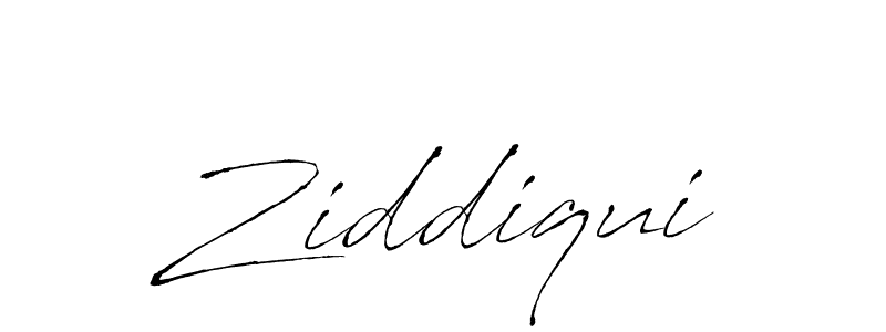 Create a beautiful signature design for name Ziddiqui. With this signature (Antro_Vectra) fonts, you can make a handwritten signature for free. Ziddiqui signature style 6 images and pictures png