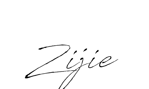 Design your own signature with our free online signature maker. With this signature software, you can create a handwritten (Antro_Vectra) signature for name Zijie. Zijie signature style 6 images and pictures png