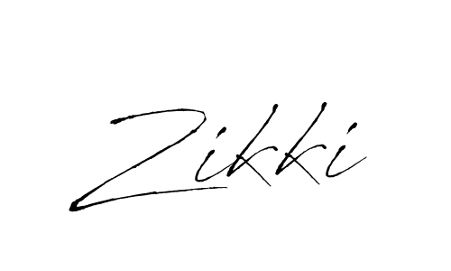 Zikki stylish signature style. Best Handwritten Sign (Antro_Vectra) for my name. Handwritten Signature Collection Ideas for my name Zikki. Zikki signature style 6 images and pictures png