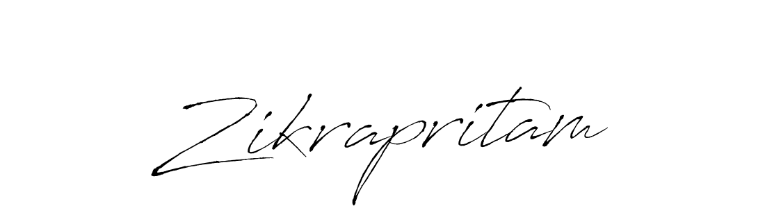 You should practise on your own different ways (Antro_Vectra) to write your name (Zikrapritam) in signature. don't let someone else do it for you. Zikrapritam signature style 6 images and pictures png