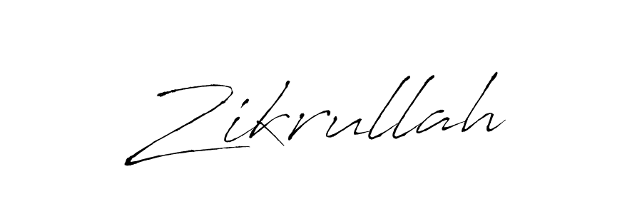 You should practise on your own different ways (Antro_Vectra) to write your name (Zikrullah) in signature. don't let someone else do it for you. Zikrullah signature style 6 images and pictures png