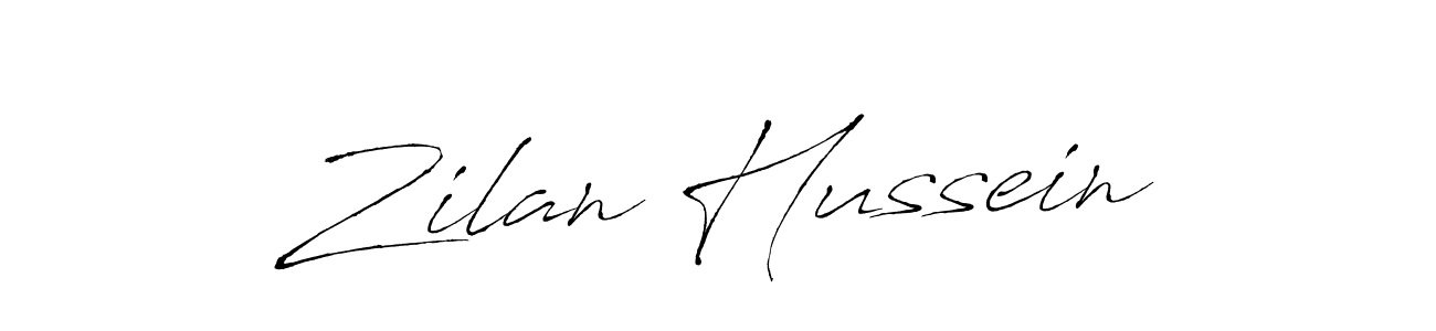 Also we have Zilan Hussein name is the best signature style. Create professional handwritten signature collection using Antro_Vectra autograph style. Zilan Hussein signature style 6 images and pictures png