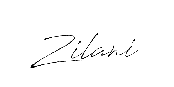 Use a signature maker to create a handwritten signature online. With this signature software, you can design (Antro_Vectra) your own signature for name Zilani. Zilani signature style 6 images and pictures png