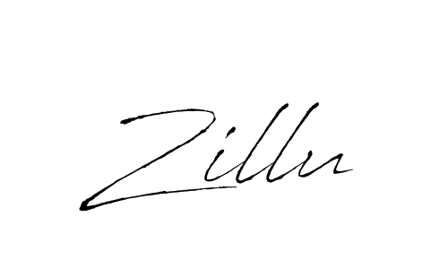 Antro_Vectra is a professional signature style that is perfect for those who want to add a touch of class to their signature. It is also a great choice for those who want to make their signature more unique. Get Zillu name to fancy signature for free. Zillu signature style 6 images and pictures png