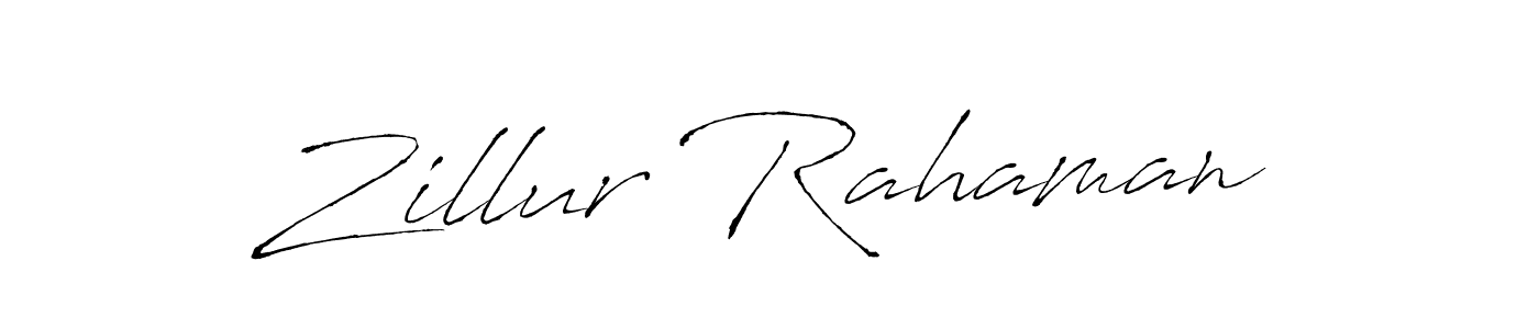 Also we have Zillur Rahaman name is the best signature style. Create professional handwritten signature collection using Antro_Vectra autograph style. Zillur Rahaman signature style 6 images and pictures png