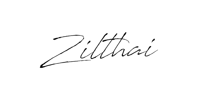 Use a signature maker to create a handwritten signature online. With this signature software, you can design (Antro_Vectra) your own signature for name Zilthai. Zilthai signature style 6 images and pictures png