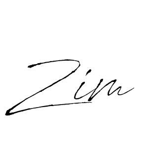 The best way (Antro_Vectra) to make a short signature is to pick only two or three words in your name. The name Zim include a total of six letters. For converting this name. Zim signature style 6 images and pictures png