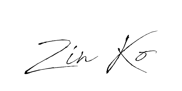 Antro_Vectra is a professional signature style that is perfect for those who want to add a touch of class to their signature. It is also a great choice for those who want to make their signature more unique. Get Zin Ko name to fancy signature for free. Zin Ko signature style 6 images and pictures png