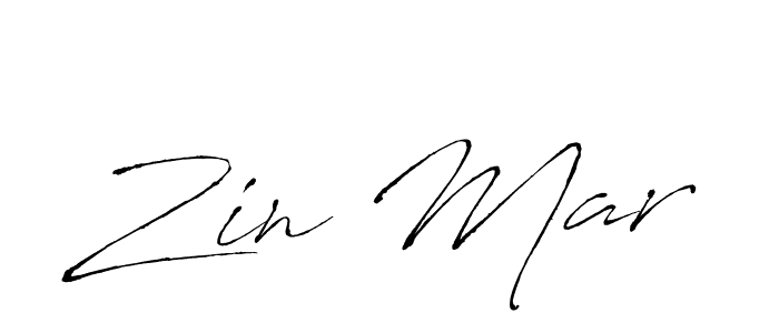 if you are searching for the best signature style for your name Zin Mar. so please give up your signature search. here we have designed multiple signature styles  using Antro_Vectra. Zin Mar signature style 6 images and pictures png