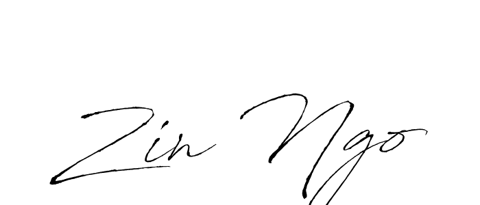 Best and Professional Signature Style for Zin Ngo. Antro_Vectra Best Signature Style Collection. Zin Ngo signature style 6 images and pictures png