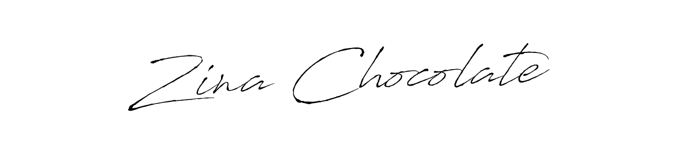 Also You can easily find your signature by using the search form. We will create Zina Chocolate name handwritten signature images for you free of cost using Antro_Vectra sign style. Zina Chocolate signature style 6 images and pictures png