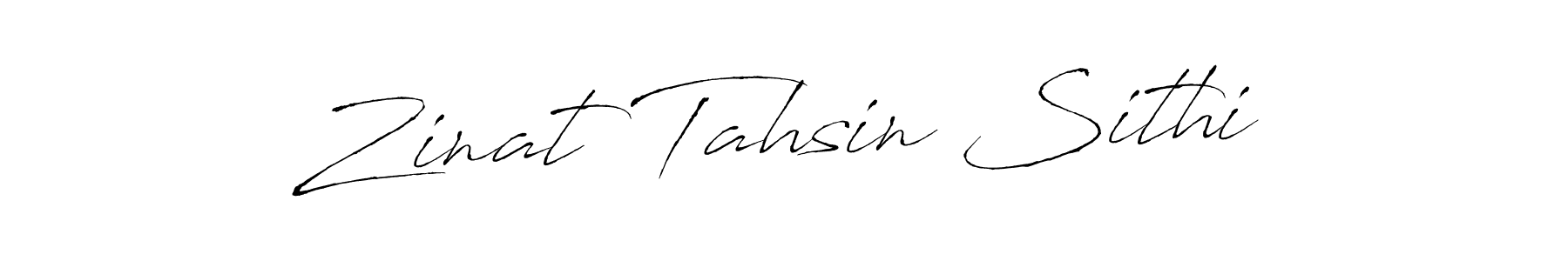 Use a signature maker to create a handwritten signature online. With this signature software, you can design (Antro_Vectra) your own signature for name Zinat Tahsin Sithi. Zinat Tahsin Sithi signature style 6 images and pictures png