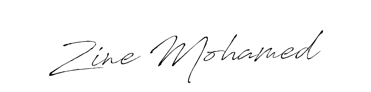 Similarly Antro_Vectra is the best handwritten signature design. Signature creator online .You can use it as an online autograph creator for name Zine Mohamed. Zine Mohamed signature style 6 images and pictures png
