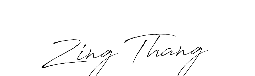 Make a beautiful signature design for name Zing Thang. Use this online signature maker to create a handwritten signature for free. Zing Thang signature style 6 images and pictures png