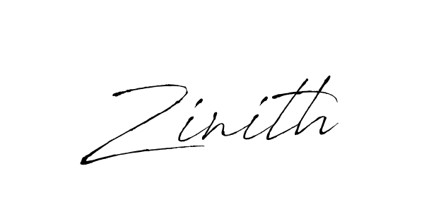 Use a signature maker to create a handwritten signature online. With this signature software, you can design (Antro_Vectra) your own signature for name Zinith. Zinith signature style 6 images and pictures png