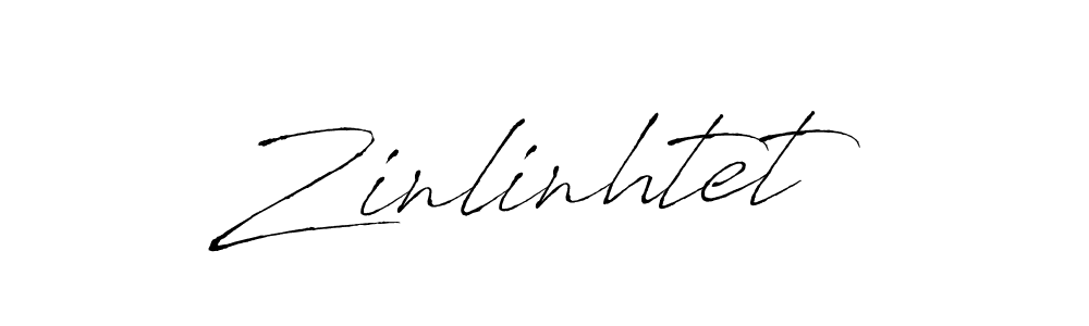 It looks lik you need a new signature style for name Zinlinhtet. Design unique handwritten (Antro_Vectra) signature with our free signature maker in just a few clicks. Zinlinhtet signature style 6 images and pictures png