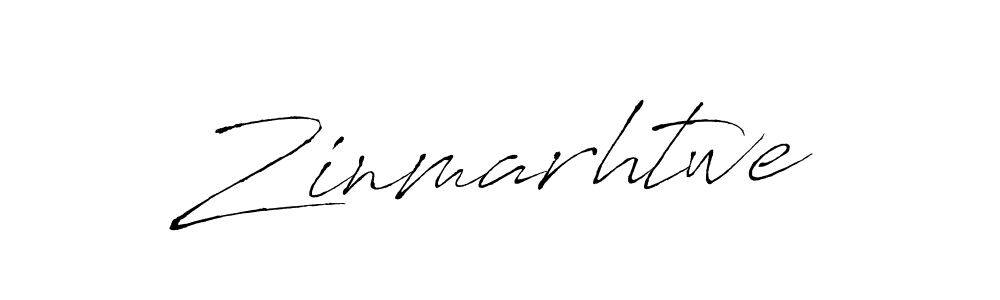 How to make Zinmarhtwe signature? Antro_Vectra is a professional autograph style. Create handwritten signature for Zinmarhtwe name. Zinmarhtwe signature style 6 images and pictures png