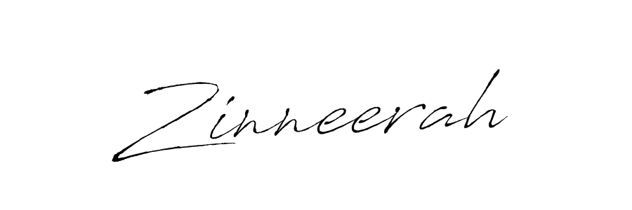 The best way (Antro_Vectra) to make a short signature is to pick only two or three words in your name. The name Zinneerah include a total of six letters. For converting this name. Zinneerah signature style 6 images and pictures png