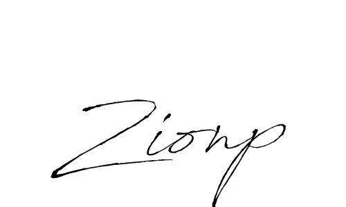 Also we have Zionp name is the best signature style. Create professional handwritten signature collection using Antro_Vectra autograph style. Zionp signature style 6 images and pictures png