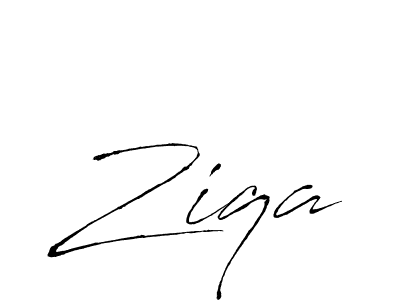 if you are searching for the best signature style for your name Ziqa. so please give up your signature search. here we have designed multiple signature styles  using Antro_Vectra. Ziqa signature style 6 images and pictures png