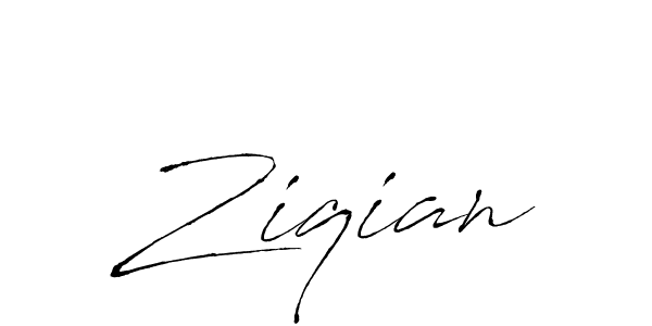 How to make Ziqian name signature. Use Antro_Vectra style for creating short signs online. This is the latest handwritten sign. Ziqian signature style 6 images and pictures png