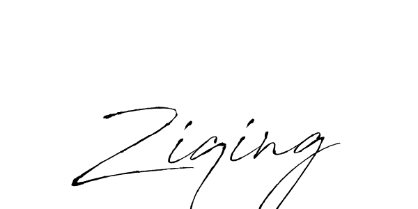 Make a beautiful signature design for name Ziqing. Use this online signature maker to create a handwritten signature for free. Ziqing signature style 6 images and pictures png