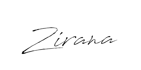 Make a beautiful signature design for name Zirana. Use this online signature maker to create a handwritten signature for free. Zirana signature style 6 images and pictures png