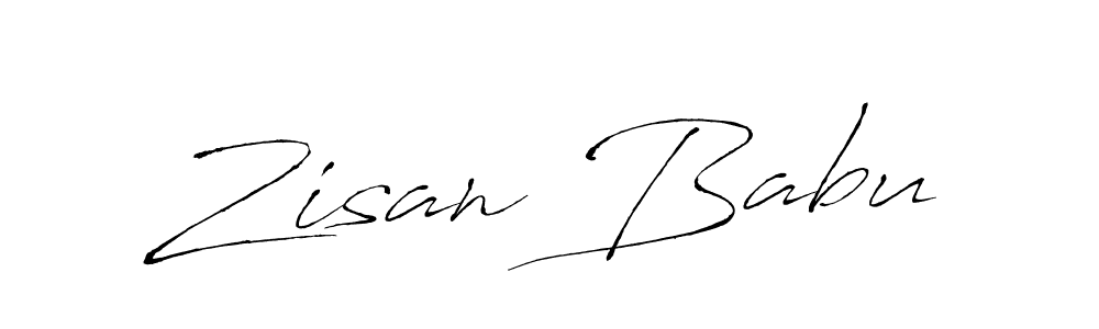 You should practise on your own different ways (Antro_Vectra) to write your name (Zisan Babu) in signature. don't let someone else do it for you. Zisan Babu signature style 6 images and pictures png