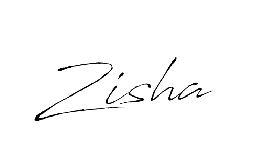 Zisha stylish signature style. Best Handwritten Sign (Antro_Vectra) for my name. Handwritten Signature Collection Ideas for my name Zisha. Zisha signature style 6 images and pictures png