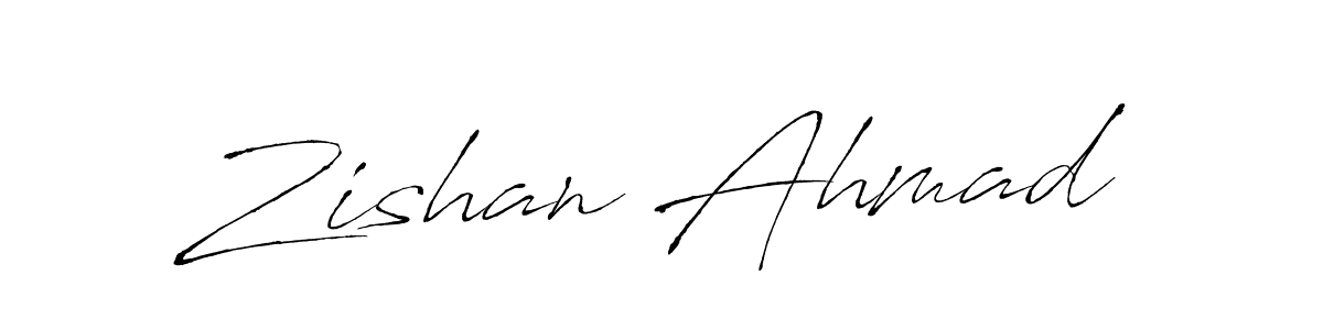 Use a signature maker to create a handwritten signature online. With this signature software, you can design (Antro_Vectra) your own signature for name Zishan Ahmad. Zishan Ahmad signature style 6 images and pictures png