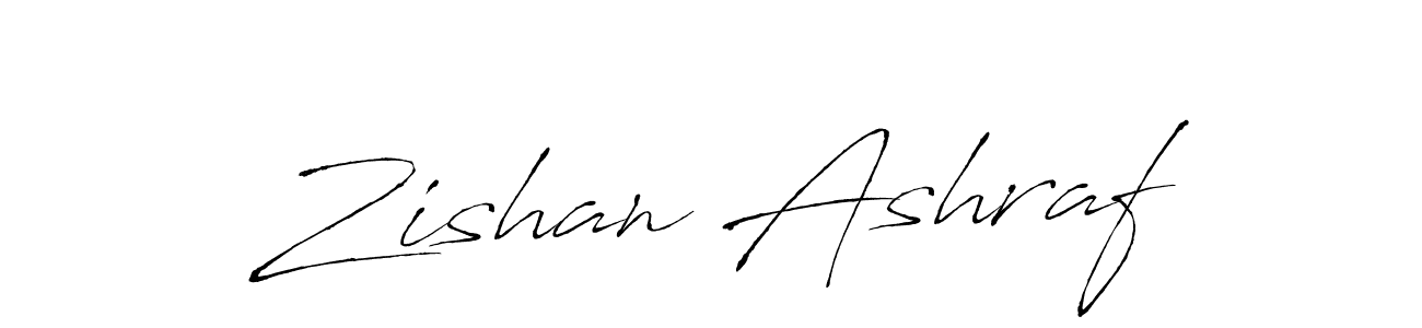 The best way (Antro_Vectra) to make a short signature is to pick only two or three words in your name. The name Zishan Ashraf include a total of six letters. For converting this name. Zishan Ashraf signature style 6 images and pictures png