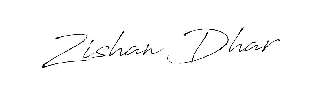 You should practise on your own different ways (Antro_Vectra) to write your name (Zishan Dhar) in signature. don't let someone else do it for you. Zishan Dhar signature style 6 images and pictures png
