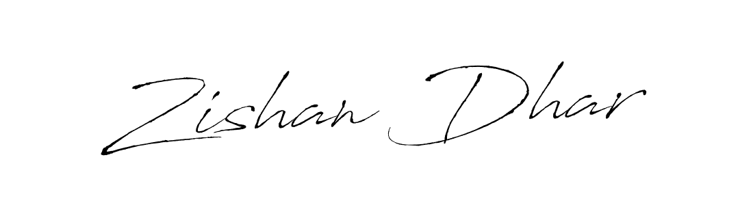 You should practise on your own different ways (Antro_Vectra) to write your name (Zishan Dhar) in signature. don't let someone else do it for you. Zishan Dhar signature style 6 images and pictures png