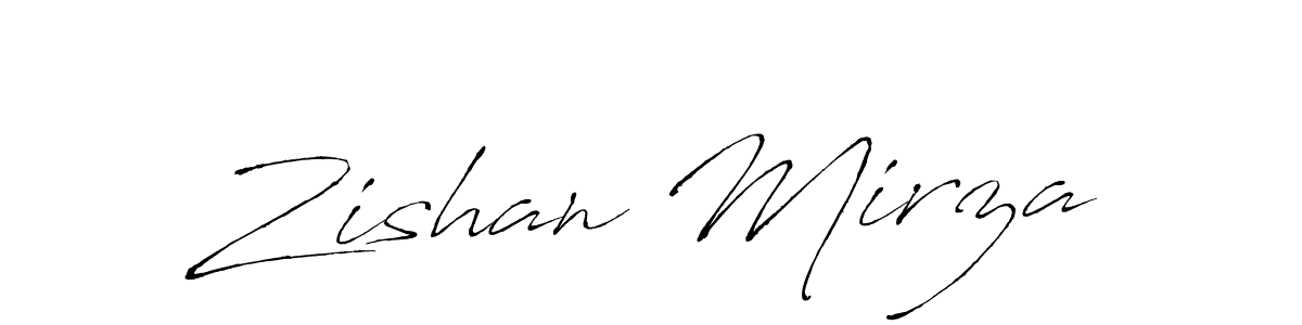 Antro_Vectra is a professional signature style that is perfect for those who want to add a touch of class to their signature. It is also a great choice for those who want to make their signature more unique. Get Zishan Mirza name to fancy signature for free. Zishan Mirza signature style 6 images and pictures png