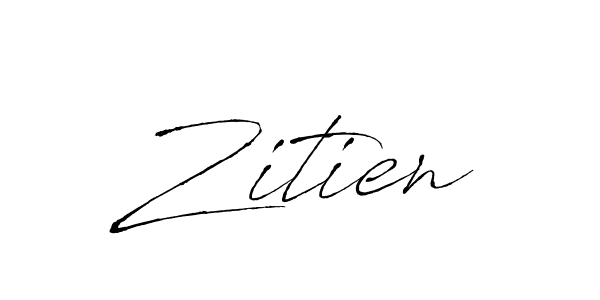 You should practise on your own different ways (Antro_Vectra) to write your name (Zitien) in signature. don't let someone else do it for you. Zitien signature style 6 images and pictures png