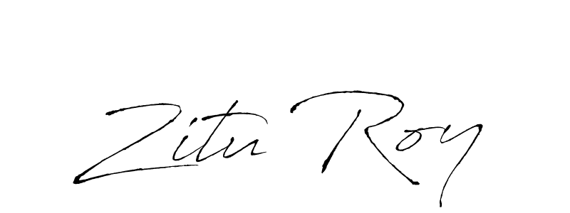 Also we have Zitu Roy name is the best signature style. Create professional handwritten signature collection using Antro_Vectra autograph style. Zitu Roy signature style 6 images and pictures png