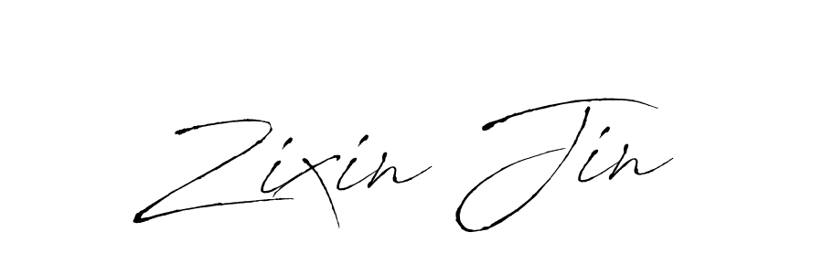 Similarly Antro_Vectra is the best handwritten signature design. Signature creator online .You can use it as an online autograph creator for name Zixin Jin. Zixin Jin signature style 6 images and pictures png