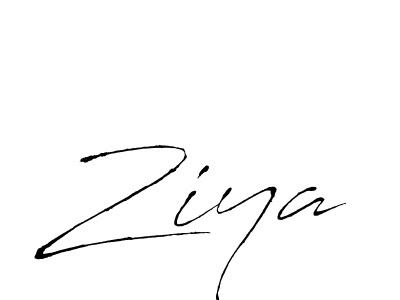 Also we have Ziya name is the best signature style. Create professional handwritten signature collection using Antro_Vectra autograph style. Ziya signature style 6 images and pictures png