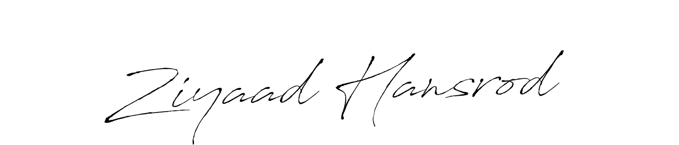 Make a beautiful signature design for name Ziyaad Hansrod. Use this online signature maker to create a handwritten signature for free. Ziyaad Hansrod signature style 6 images and pictures png