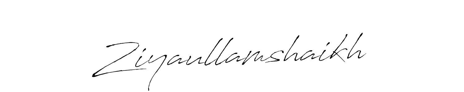 Make a beautiful signature design for name Ziyaullamshaikh. Use this online signature maker to create a handwritten signature for free. Ziyaullamshaikh signature style 6 images and pictures png