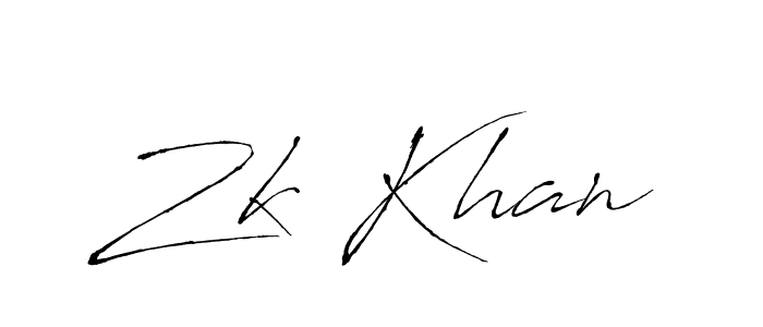 Similarly Antro_Vectra is the best handwritten signature design. Signature creator online .You can use it as an online autograph creator for name Zk Khan. Zk Khan signature style 6 images and pictures png