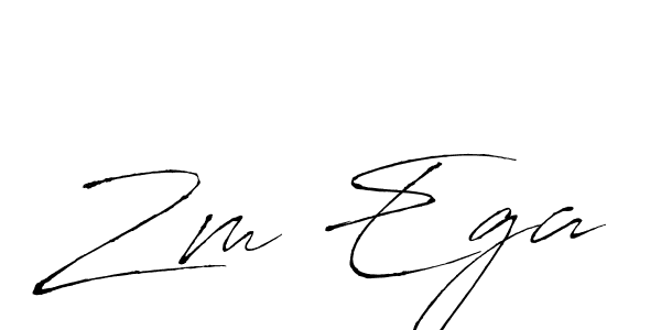 Zm Ega stylish signature style. Best Handwritten Sign (Antro_Vectra) for my name. Handwritten Signature Collection Ideas for my name Zm Ega. Zm Ega signature style 6 images and pictures png