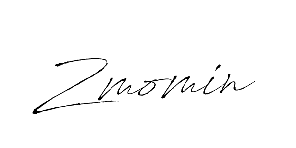 Also we have Zmomin name is the best signature style. Create professional handwritten signature collection using Antro_Vectra autograph style. Zmomin signature style 6 images and pictures png