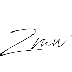 Make a beautiful signature design for name Zmw. Use this online signature maker to create a handwritten signature for free. Zmw signature style 6 images and pictures png