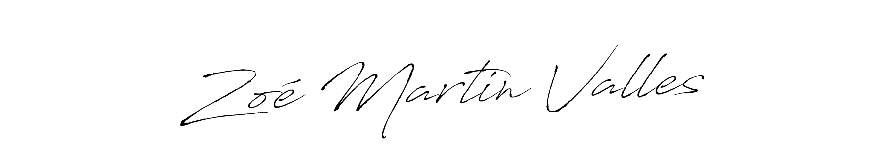Also we have Zoé Martin Valles name is the best signature style. Create professional handwritten signature collection using Antro_Vectra autograph style. Zoé Martin Valles signature style 6 images and pictures png