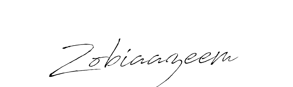 You should practise on your own different ways (Antro_Vectra) to write your name (Zobiaazeem) in signature. don't let someone else do it for you. Zobiaazeem signature style 6 images and pictures png