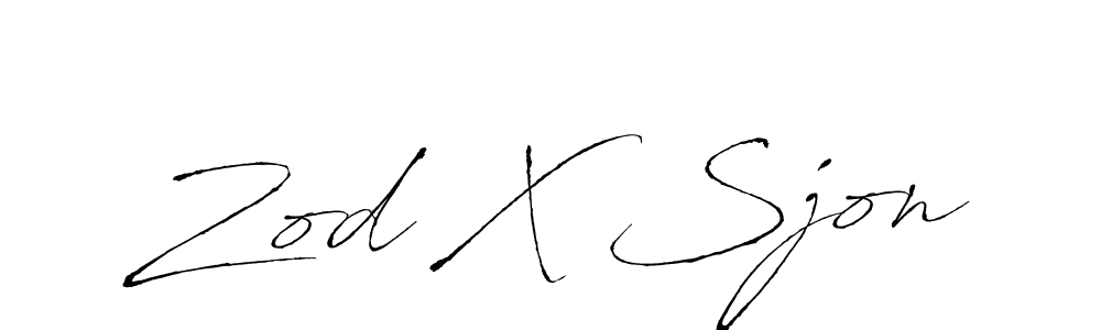 Use a signature maker to create a handwritten signature online. With this signature software, you can design (Antro_Vectra) your own signature for name Zod X Sjon. Zod X Sjon signature style 6 images and pictures png